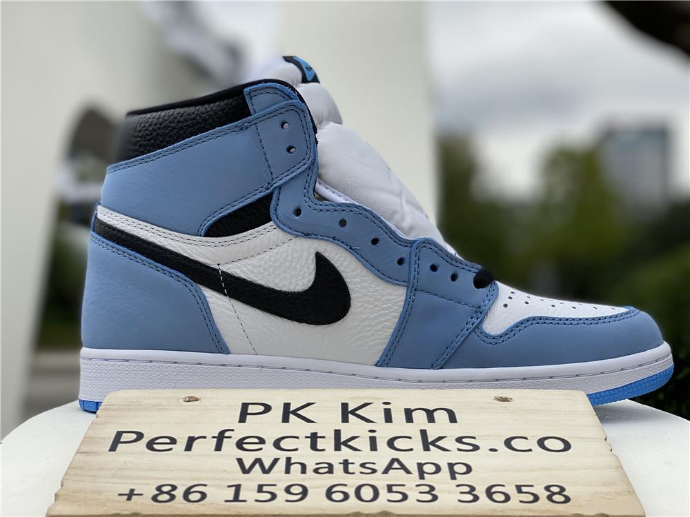 Pk God air Jordan 1 high OG university blue retail materials ready to ship